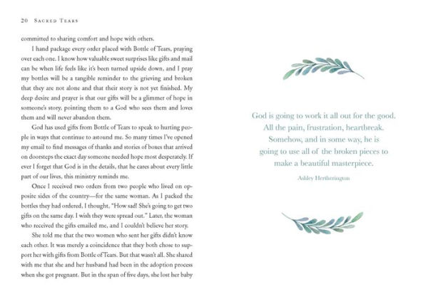 Sacred Tears: Simple Reminders That God Sees You and Loves