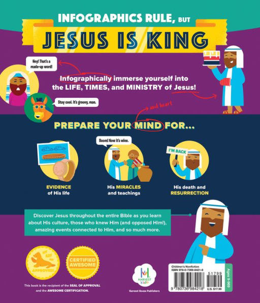 Bible Infographics for Kids Epic Guide to Jesus: Samaritans, Prodigals, Burritos, and How to Walk on Water