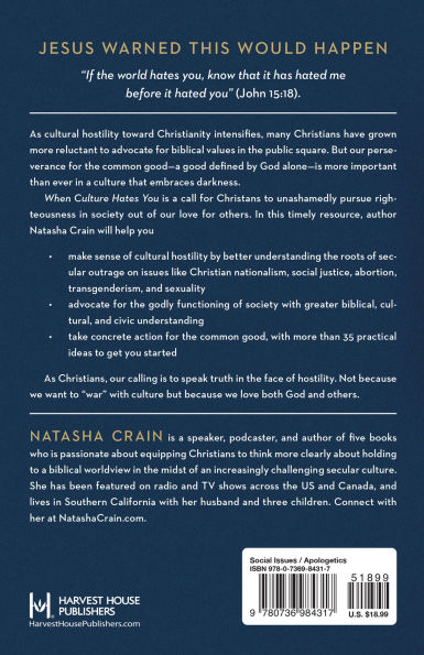 When Culture Hates You: Persevering for the Common Good as Christians in a Hostile Public Square