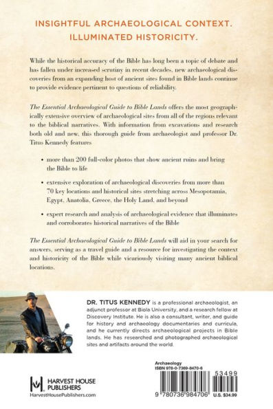 The Essential Archaeological Guide to Bible Lands: Uncovering Biblical Sites of the Ancient Near East and Mediterranean World