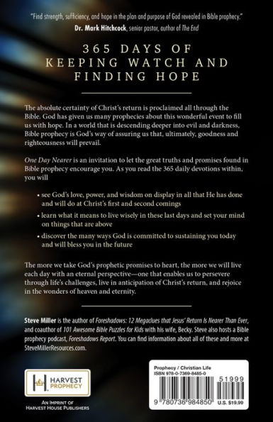 One Day Nearer: Daily Devotions Anticipation of Jesus' Glorious Return