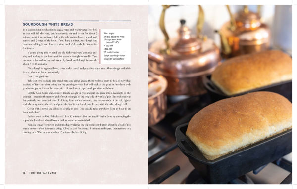 Home and Hand Made: A Homesteader's Recipes to Help You Cook, Clean, and Care for Your Family