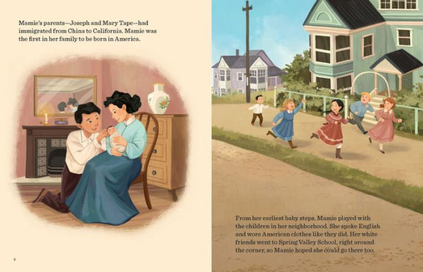 Mamie Takes a Stand: The True Story of Tape, Chinese American Girl's Fight for School Rights