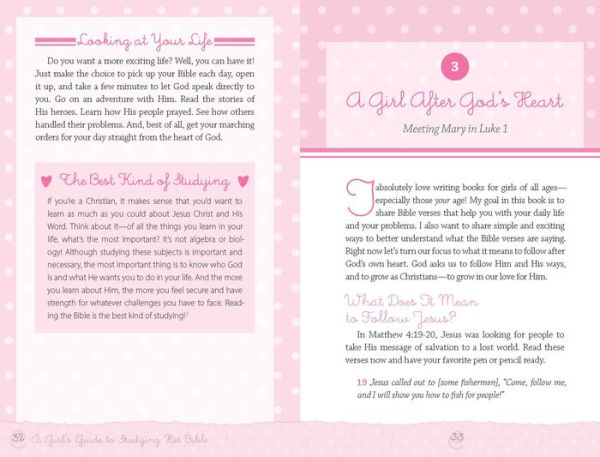 A Girl's Guide to Studying Her Bible: Simple Steps to Grow in God's Word