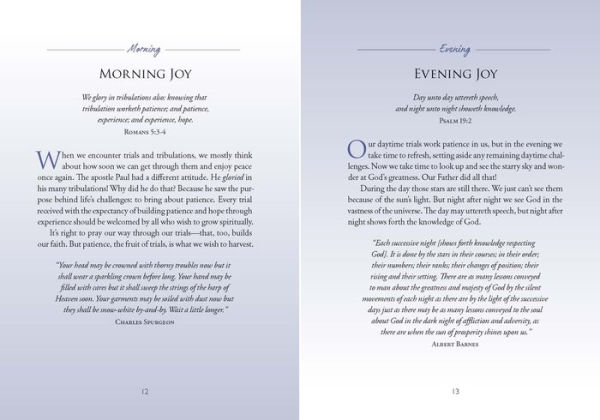 KJV Devotional the Morning and Evening