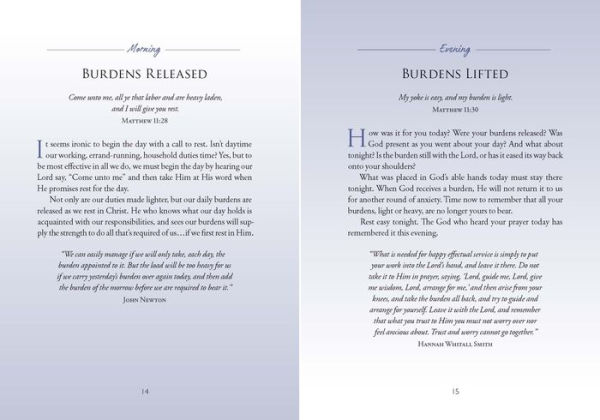 KJV Devotional the Morning and Evening