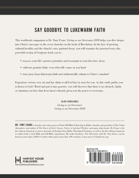 Living as an Overcomer Workbook: Eternal Motivation for Earthly Success