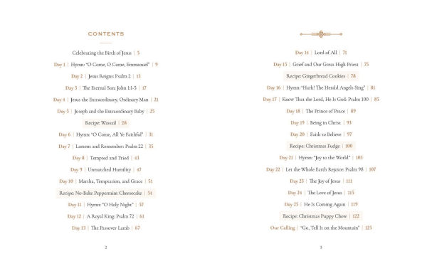 Behold, the Lamb of God Has Come: Celebrating 25 Days Christmas Together