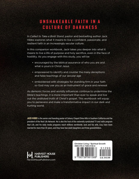 Called to Take a Bold Stand Workbook: Resilient and Effective Faith for Godless Age