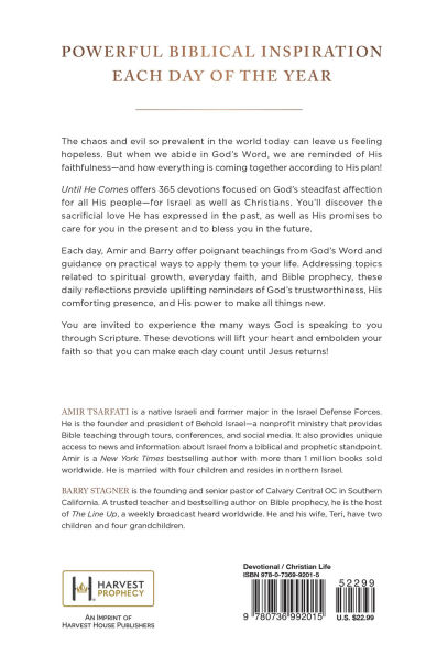 Until He Comes: 365 Daily Devotions as We Await His Return