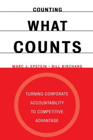 Title: Counting What Counts, Author: Marc J. Epstein