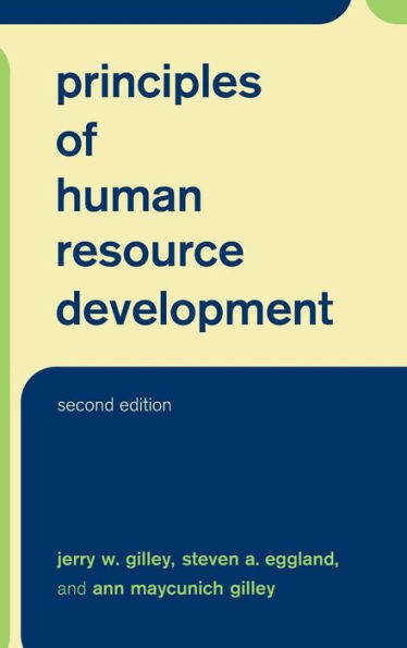Principles Of Human Resource Development / Edition 2