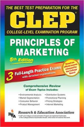 Clep Principles Of Marketing 5th Ed Rea The Best Test