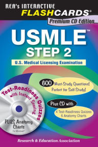 Title: USMLE Step 2: U. S. Medical Licensing Examination / Edition 1, Author: The Editors of REA