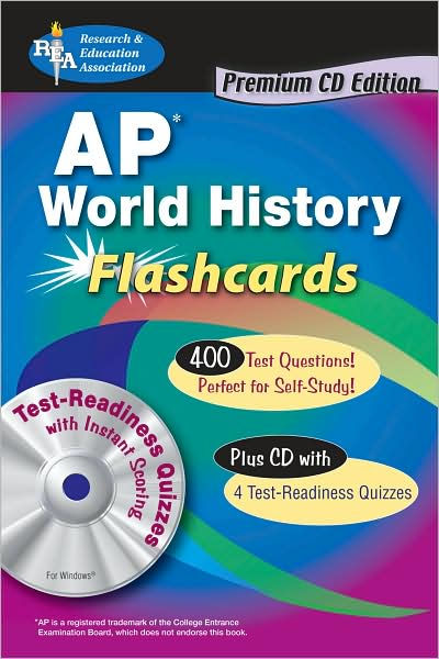 AP World History Premium Edition Flashcard Book with CD by Mark Bach ...