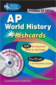 Title: AP World History Premium Edition Flashcard Book with CD, Author: Mark Bach