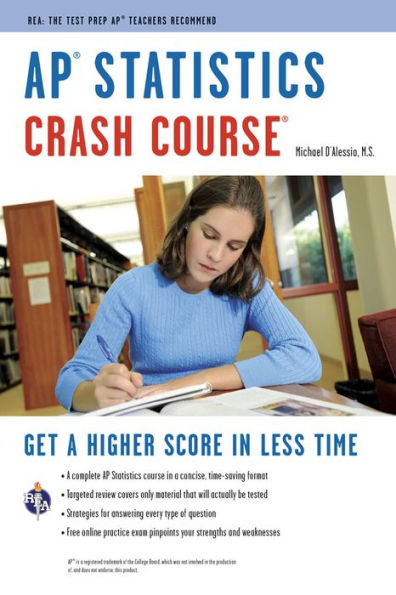 AP Statistics Crash Course Book + Online