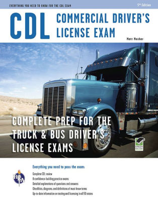 Cdl Commercial Driver S License Exam By Editors Of Rea Matt
