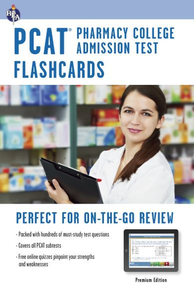 PCAT (Pharmacy College Admission Test) Flashcard Book + Online