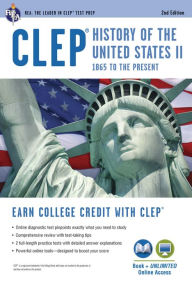 Title: CLEP History of the U.S. II Book + Online, Author: Lynn E Marlowe M.A.