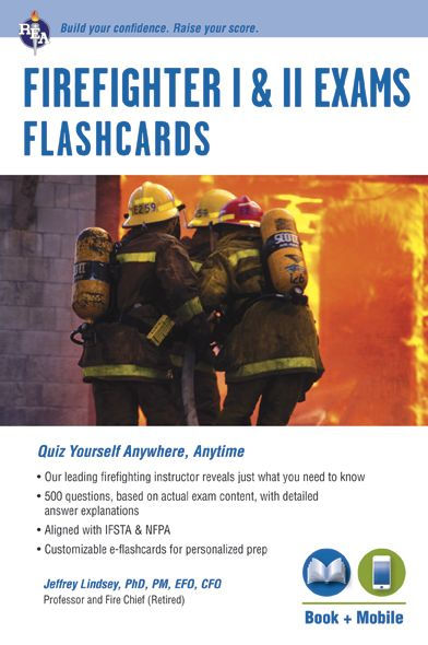 Firefighter I & II Exams Flashcard Book (Book + Online)