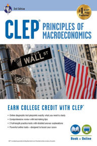 Title: CLEP Principles of Macroeconomics 3rd Ed., Book + Online, Author: Jason Welker M.Ed.