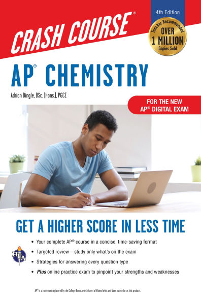 AP Chemistry Crash Course, Book + Online: Get a Higher Score in Less Time