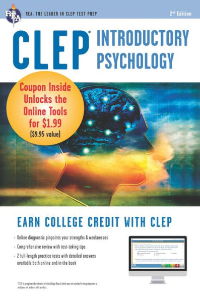 CLEP Introductory Psychology w/ Online Practice Exams