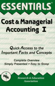 Title: Cost & Managerial Accounting I Essentials, Author: William Keller