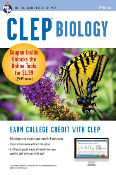 CLEP Biology w/ Online Practice Exams