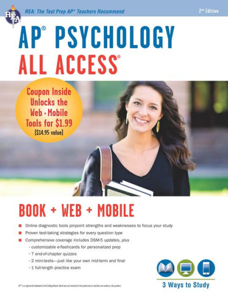 AP® Psychology All Access Book + Online + Mobile