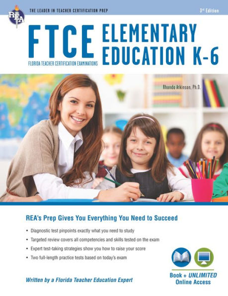 FTCE Elementary Education K-6 Book + Online