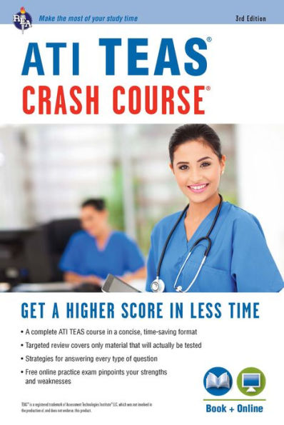 ATI TEAS Crash Course Book + Online