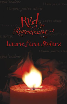 Read Red Is For Remembrance Blue Is For Nightmares 4 By Laurie Faria Stolarz