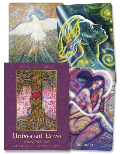 Universal Love Healing Oracle Cards: Special 20th Anniversary Edition