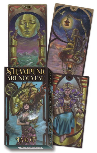 Steampunk Art Nouveau Tarot Deck