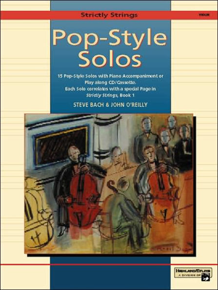 Strictly Strings Pop-Style Solos: Violin