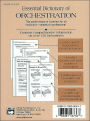 Alternative view 2 of Essential Dictionary of Orchestration: The Most Practical and Comprehensive Resource for Composers, Arrangers and Orchestrators / Edition 2
