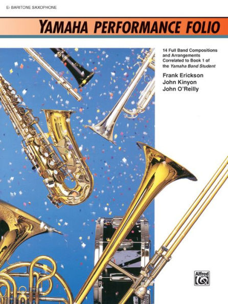 Yamaha Performance Folio: E-flat Baritone Saxophone