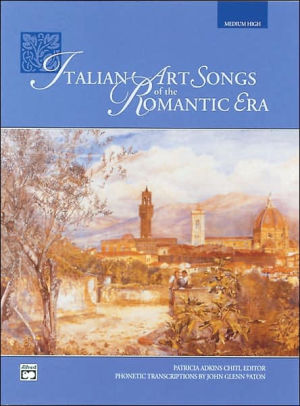 Italian Art Songs Of The Romantic Era Medium High Voicepaperback - 