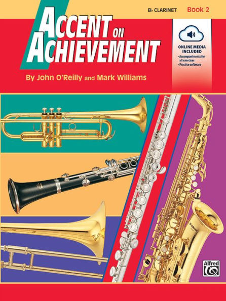 Accent on Achievement, Bk 2: B-flat Clarinet, Book & Online Audio/Software