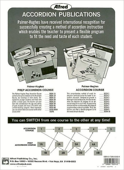 Palmer-Hughes Prep Accordion Course, Bk 1A: For Individual or Class Instruction