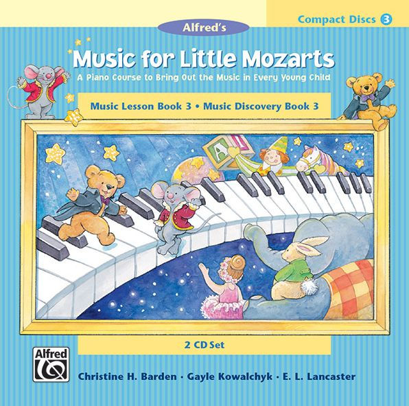 Music for Little Mozarts 2-CD Sets for Lesson and Discovery Books: Level 3, 2 CDs