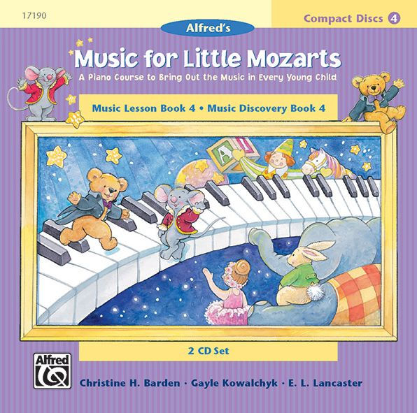 Music for Little Mozarts 2-CD Sets for Lesson and Discovery Books: Level 4, 2 CDs