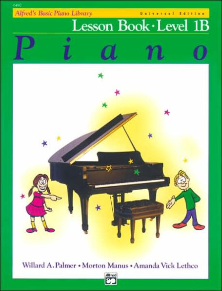 Alfred's Basic Piano Library Lesson Book, Bk 1B: Book & CD