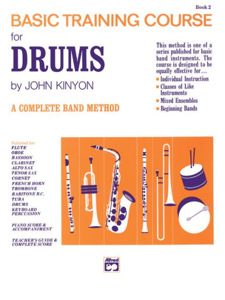 John Kinyon's Basic Training Course, Bk 2: Drums