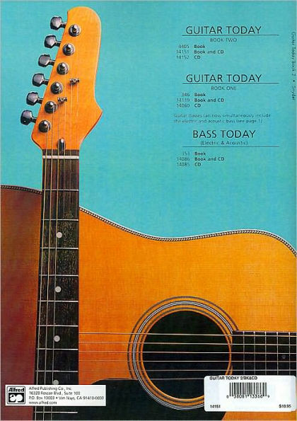Guitar Today, Bk 2: A Beginning Acoustic & Electric Guitar Method, Book & CD