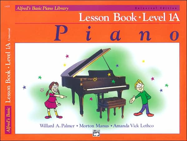 Alfred's Basic Piano Library Lesson Book, Bk 1A: Book & CD
