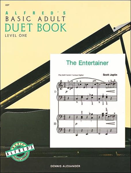 Alfred's Basic Adult Piano Course Duet Book, Bk 1