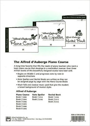 Alfred D Auberge Piano Course Lesson Book Bk 2 By Alfred